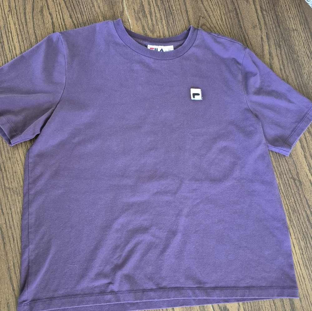 Fila Purple Short Sleeve Tee